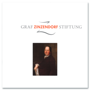 Broschüre Graf-Zinzendorf-Stiftung (Cover) Broschüre Graf-Zinzendorf-Stiftung (Cover)